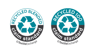 Recycle Claim Standard badges.